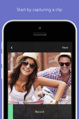 ClipMe - Create Collaborative Slo-mo & Time-lapse Videos With Friends screenshot 2