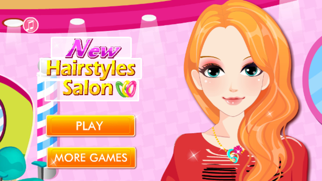 New Hairstyles Salon - The hottest girl hair salon game for girls and kids