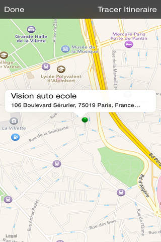 Vision auto ecole screenshot 3