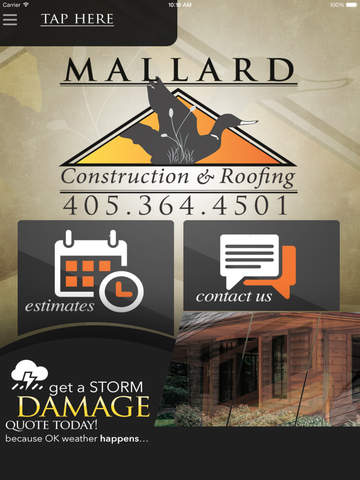 Скриншот из Mallard Construction and Roofing