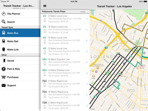 【免費交通運輸App】Transit Tracker - Los Angeles (METRO)-APP點子