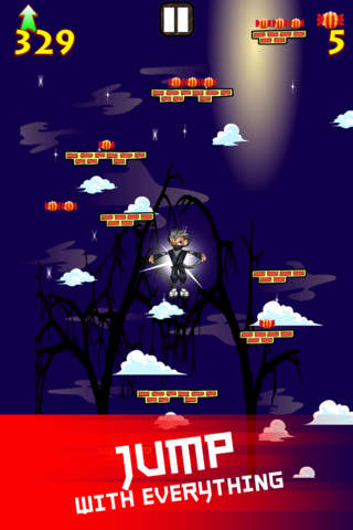 Ape Ninja Jump HD - Steal The Legend Candy screenshot 2