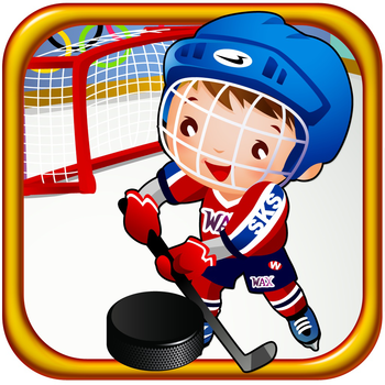 Ice Hockey Winter Snow Touch: Shoot At Big Goal Keeper HD, Free Kids Game LOGO-APP點子