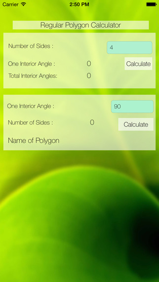 Regular Polygon Calculator