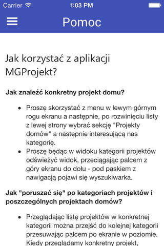 MGProjekt Projekty Domów screenshot 4