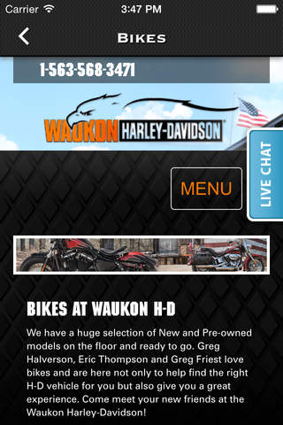 Waukon Harley-Davidson screenshot 3