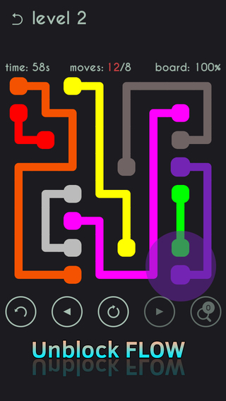 【免費遊戲App】Unblock Flow Free BuildIt - Draw crossy road lines dash - Candy Colour Puzzle Game !-APP點子