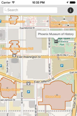 Phoenix Tourist Map screenshot 3