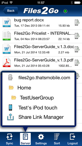 Files2Go - a very secure sync and share solution for enterprises