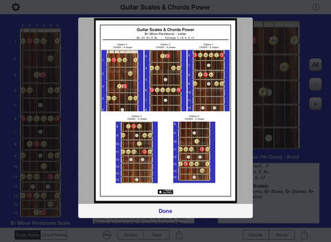 【免費音樂App】Guitar Scales & Chords Power-APP點子