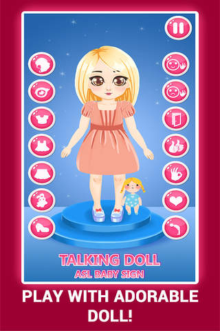 Talking Doll - ASL Baby Sign screenshot 2