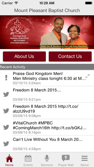 【免費生活App】Mount Pleasant Baptist Church-APP點子