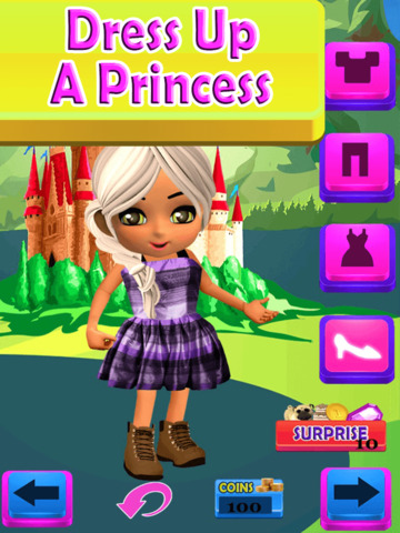 【免費遊戲App】My Little Princess Dress Up Game - A Virtual Beauty Makeover Club Edition - Advert Free App-APP點子