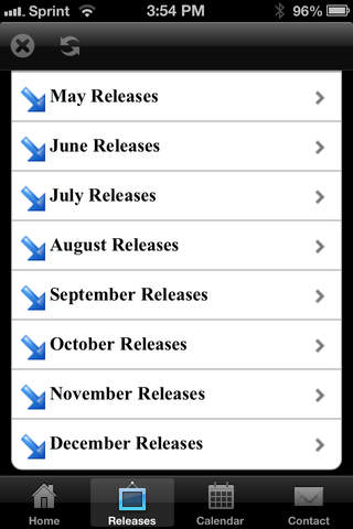 DVD Release Dates screenshot 4