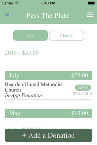 One Donation screenshot 2