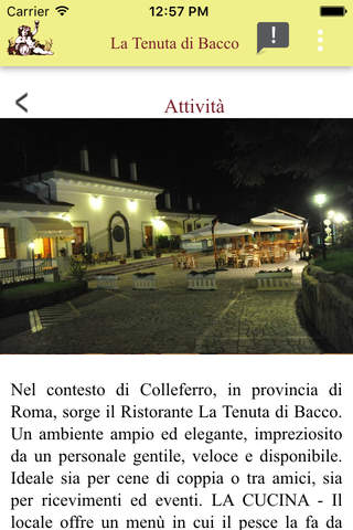 La Tenuta Bacco screenshot 2