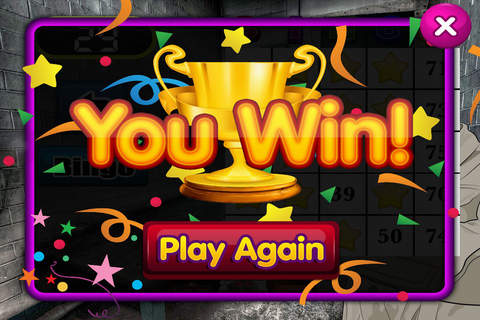 Las Vegas Crime Bingo Games Free Play in the House of Spin & Win Casino screenshot 3