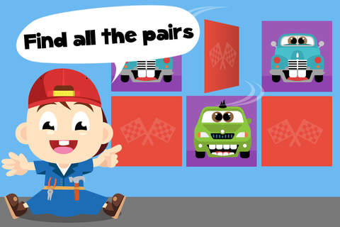 Baby Tommy Cars Cartoon Free - Cars, trains and plane puzzles for boys screenshot 2