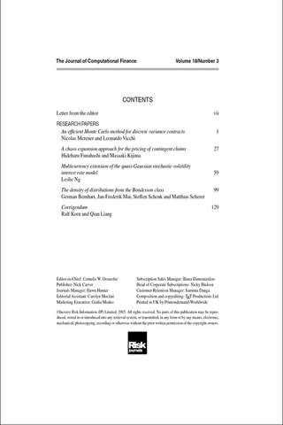 The Journal of Computational Finance screenshot 3