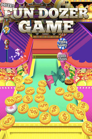 Candy Coin Dozer (Free Carnival World of Gold Seasons) - Big Win Arcade Games screenshot 2