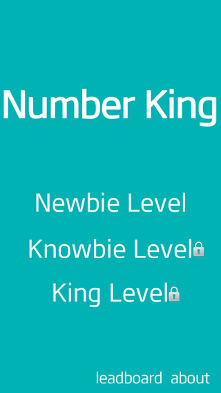 Number King-The perfect combination of the super brain and the fastest finger
