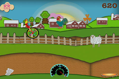 Animals Run Preschool Farm Learning Experience Game screenshot 2