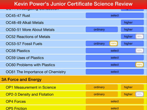 【免費教育App】Junior Cert Science Review-APP點子