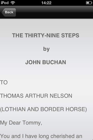 39 Steps - Thirty Nine Steps Book Audio & Text screenshot 4