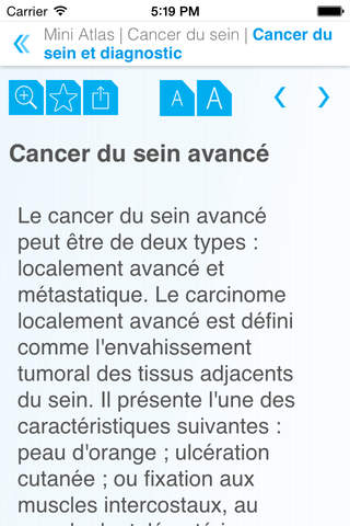 Miniatlas Cancer du sein screenshot 4
