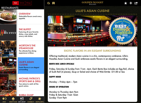 【免費旅遊App】Golden Nugget Biloxi-APP點子