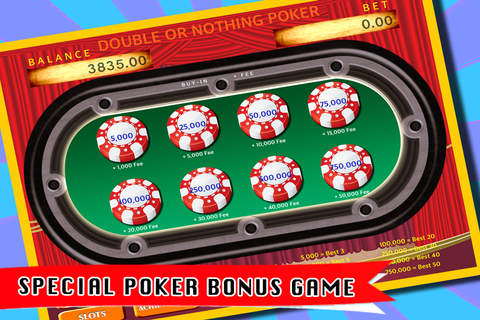 Lucky Wheel Slots - Casino Slots Machine & Bonus Poker Games PRO screenshot 4