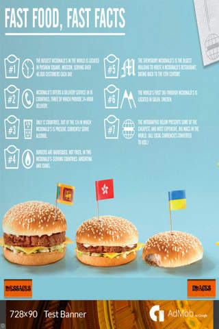 Food Facts Images & Messages - New Facts / Top Facts screenshot 2