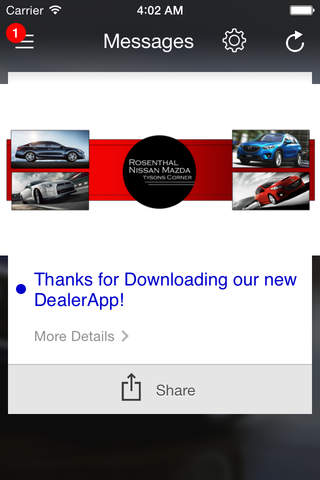 Rosenthal Nissan Mazda DealerApp screenshot 3
