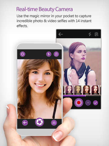 【免費攝影App】YouCam Perfect - Selfie Cam with Collages, Frames & Effects-APP點子