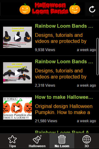 Loom Band Halloween Special screenshot 2