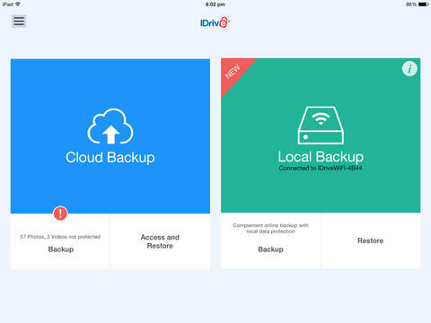 【免費生產應用App】IDrive Online Backup-APP點子