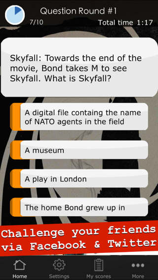 【免費遊戲App】Quiz App for James Bond 007 - Agent Trivia Game about the Movies, the Girls, the Music & the cars-APP點子