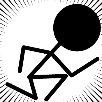 Jump!!~Free 2D stick figure scroll action game~ LOGO-APP點子