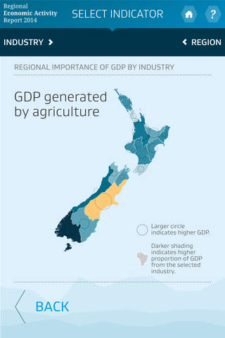 New Zealand Regional Economic Activity Report screenshot 2
