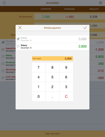 【免費財經App】Payments – reminder for regular earnings and expenses-APP點子