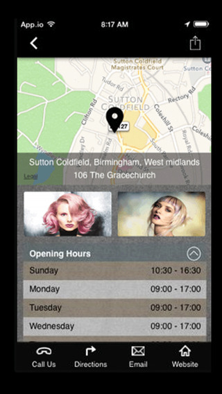 【免費商業App】Theo Georgio Hairdressing-APP點子