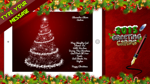 Merry Christmas Cards 2015