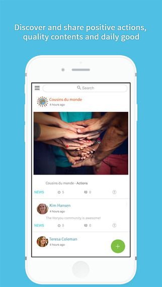 【免費社交App】Horyou - The Social Network for Social Good-APP點子