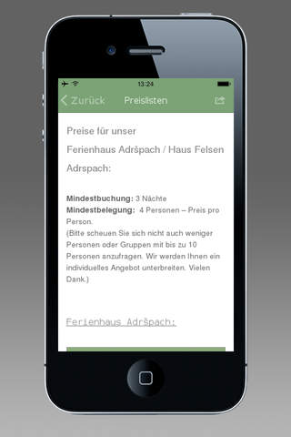 Urlaub-Adrspach.de screenshot 4