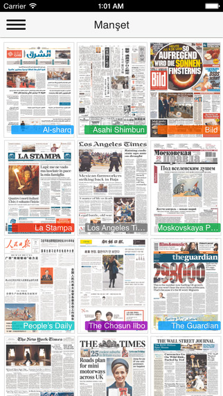 【免費新聞App】Manşet - 30+ Turkish & 10+ World Class Newspapers' front pages-APP點子