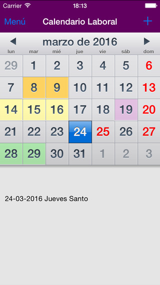 免費下載生產應用APP|Calendario Laboral España 2015 app開箱文|APP開箱王