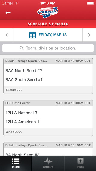 【免費運動App】Minnesota Hockey Tournaments-APP點子