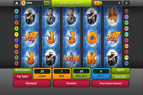 AAA Lucky Slots Gangster Party - Progressive Jackpot Casino Slot Machine Games screenshot 2