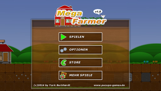 Mega Farmer - A 2d sandbox farming adventure with cow and chicken´s