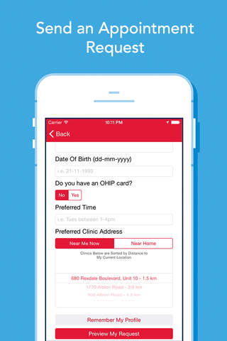 YorkU Student Health - Find Doctors and Book Appointments screenshot 3